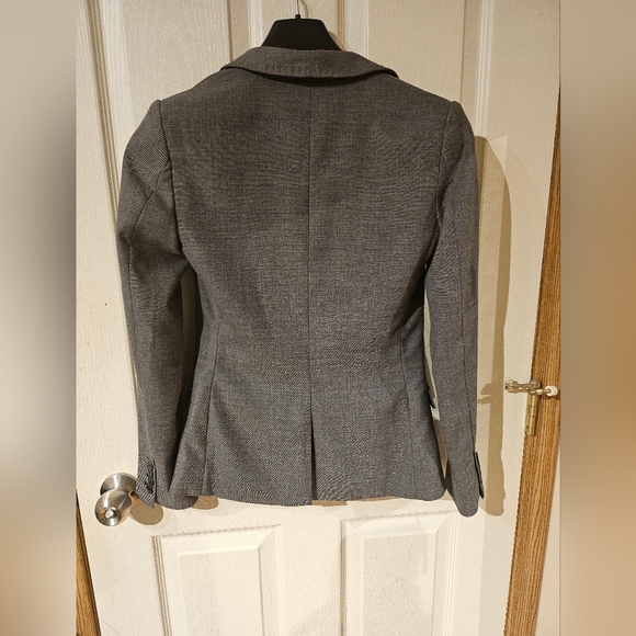 Women's Grey Blazer Size 2 - Picture 2 of 5